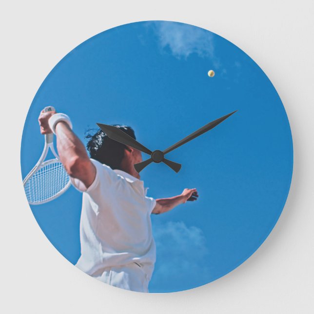 Grande Horloge Ronde Clock de tennis (Recto)