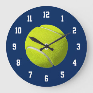 Grande Horloge Ronde Clock de tennis