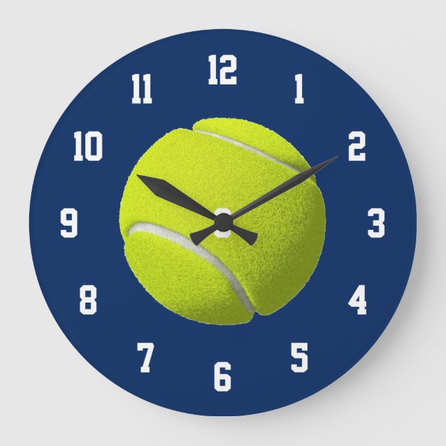 Grande Horloge Ronde Clock de tennis (Recto)