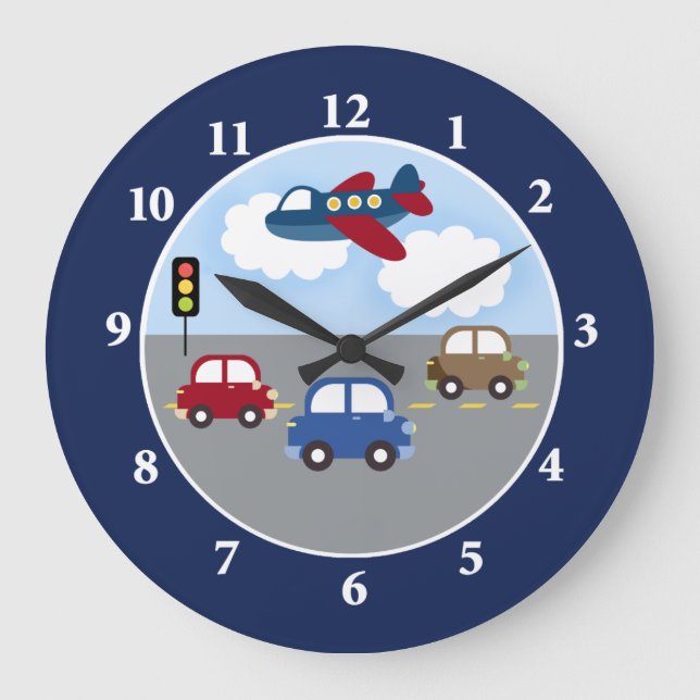 Grande Horloge Ronde Clock de transport (Recto)