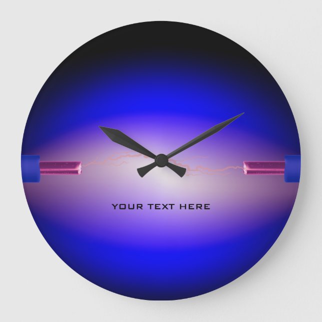 Grande Horloge Ronde Clock de Wall Business Electrical (Recto)
