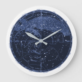 Grande Horloge Ronde Clock des constellations du Nord
