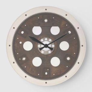 Grande Horloge Ronde Clock - Flywheel