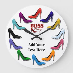 Grande Horloge Ronde Clock High Heel