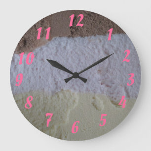 Grande Horloge Ronde Clock Neapolitan