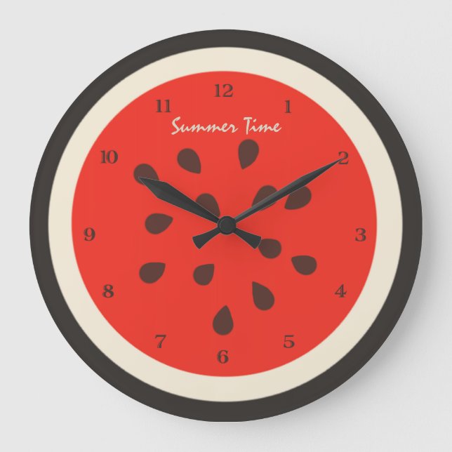 Grande Horloge Ronde Clock Summertime (Recto)