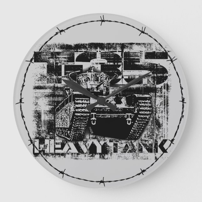 Grande Horloge Ronde Clock T-35 Acrylic Wall (Recto)