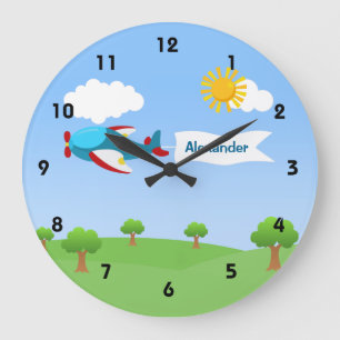 Grande Horloge Ronde Clocks de Banner Boy