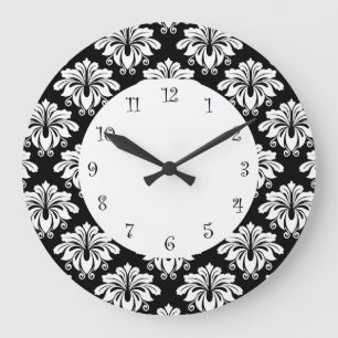 Grande Horloge Ronde Clocks de Floral Danask