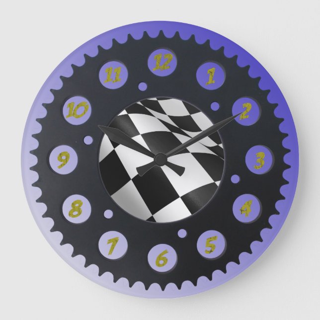 GRANDE HORLOGE RONDE CLOCKS DE SPROCKET. (Recto)