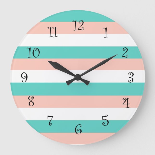 Grande Horloge Ronde Clocks de Trendy (Recto)