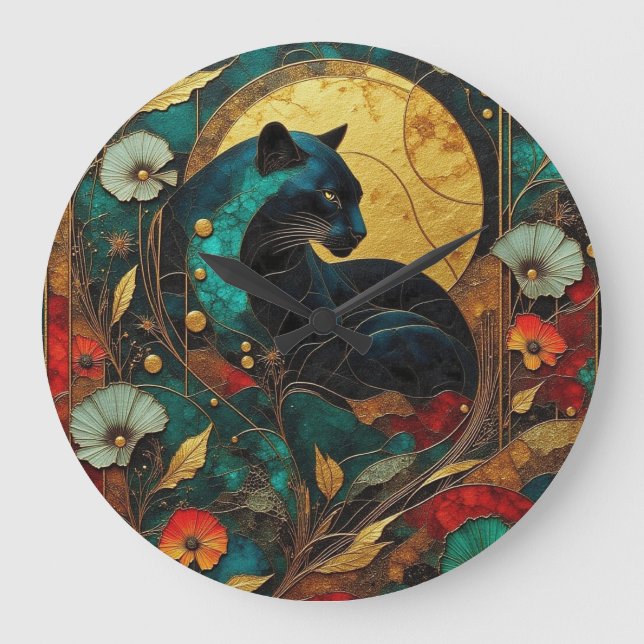 Grande Horloge Ronde Cloisonné (Recto)