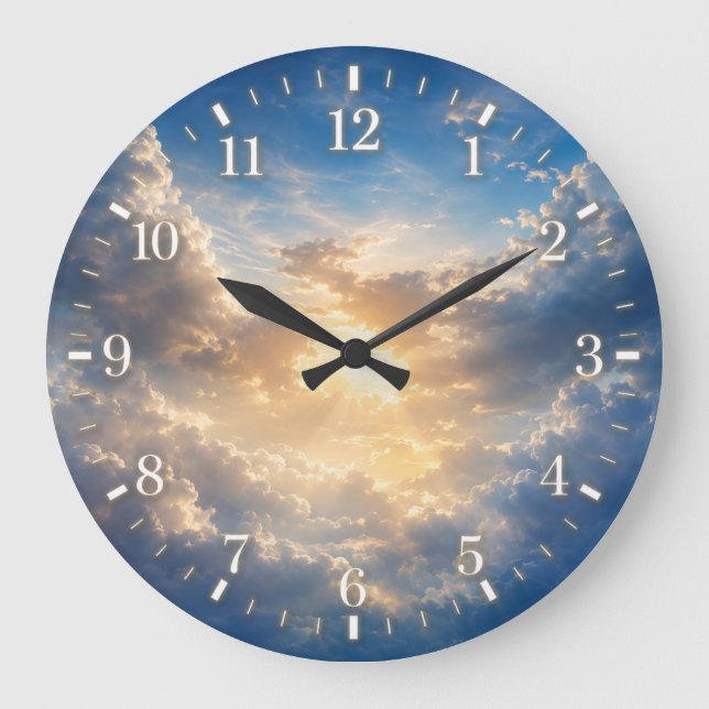 Grande Horloge Ronde Cloud Clock 2026 (Recto)