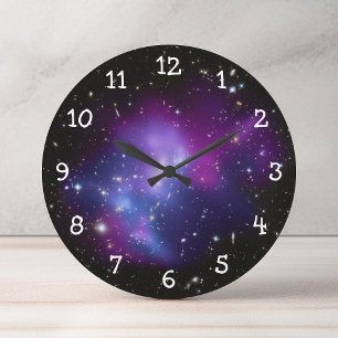 Grande Horloge Ronde Cluster de galaxie violette