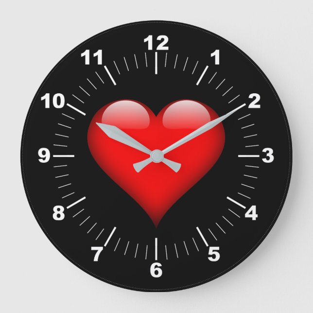 Grande Horloge Ronde Coeur (Recto)