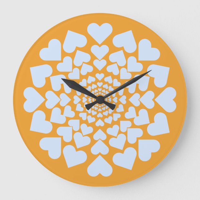 Grande Horloge Ronde Coeur de Sun (Recto)