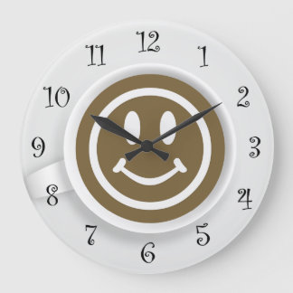 Grande Horloge Ronde Coffee Kitchen Wall Clocks