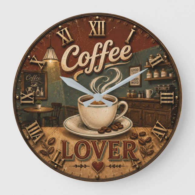 Grande Horloge Ronde Coffee Lover (Recto)