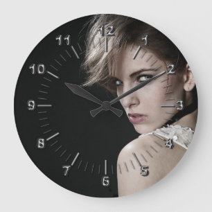 Grande Horloge Ronde Coiffeur