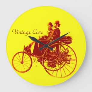 Grande Horloge Ronde Collecte de voitures anciennes