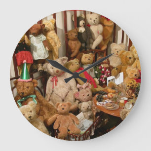 Grande Horloge Ronde Collection ancienne Nounours