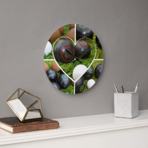 Grande Horloge Ronde Collection vintage de pelouses,