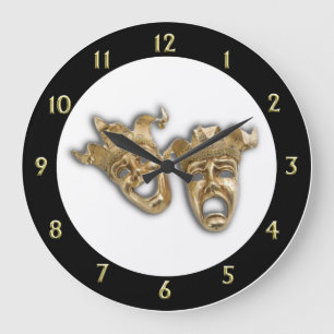 Grande Horloge Ronde Comédie et tragédie Théâtre unique