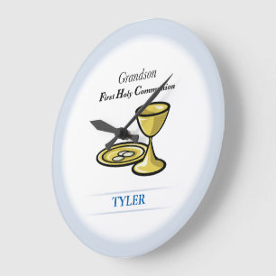 Grande Horloge Ronde Communion Corps et Sang Petit-fils