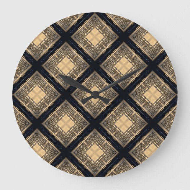 Grande Horloge Ronde Computer Keys Pattern (Recto)