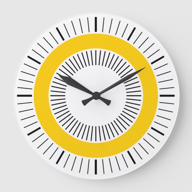 Grande Horloge Ronde Concentric Rays - Amber (Recto)