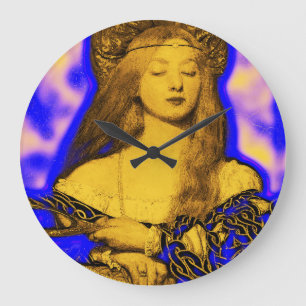 GRANDE HORLOGE RONDE CONCEPTEUR DE COSTUME DE VANITY BEAUTY FASHION