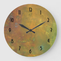 Conception abstraite terreuse de vert Brown d'or