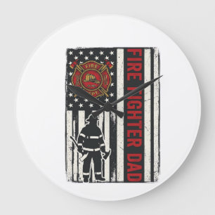 Grande Horloge Ronde Conception de vecteur de drapeau en détresse de pa
