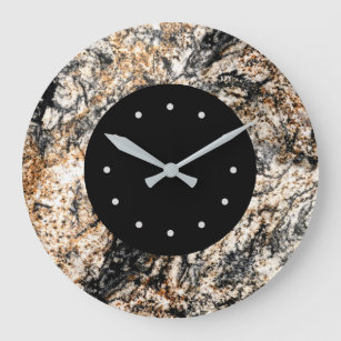 Grande Horloge Ronde Conception minimaliste moderne