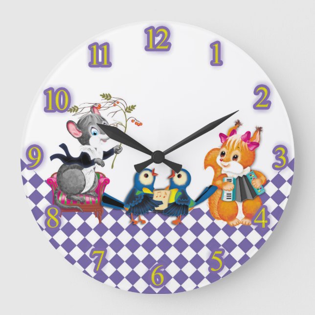 Grande Horloge Ronde concert (Recto)