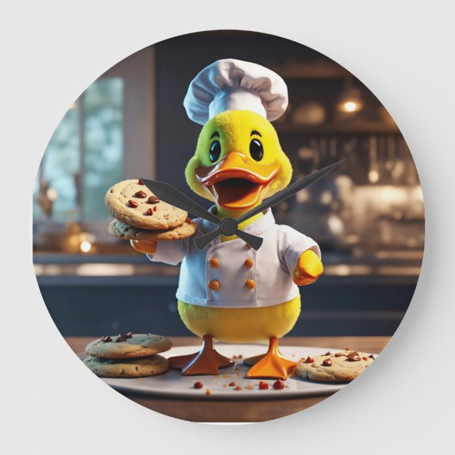 Grande Horloge Ronde Confectionneur Quack-Tastic (Recto)