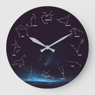GRANDE HORLOGE RONDE CONSTELLATIONS ZODIAC