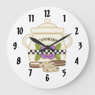 Grande Horloge Ronde Cookie