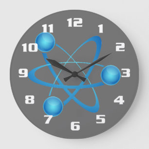 Grande Horloge Ronde Cool et Nerd