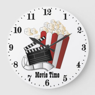 Grande Horloge Ronde cool movie theater time popcorn