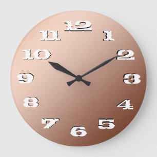 Grande Horloge Ronde Copper elegance simcity