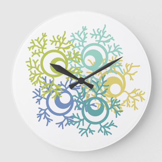Grande Horloge Ronde Corail (Recto)