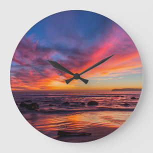 Grande Horloge Ronde Coucher de soleil sur le Pacifique depuis Coronado