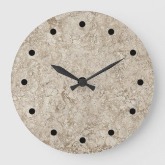 Grande Horloge Ronde Couches murales de cuisine Motif