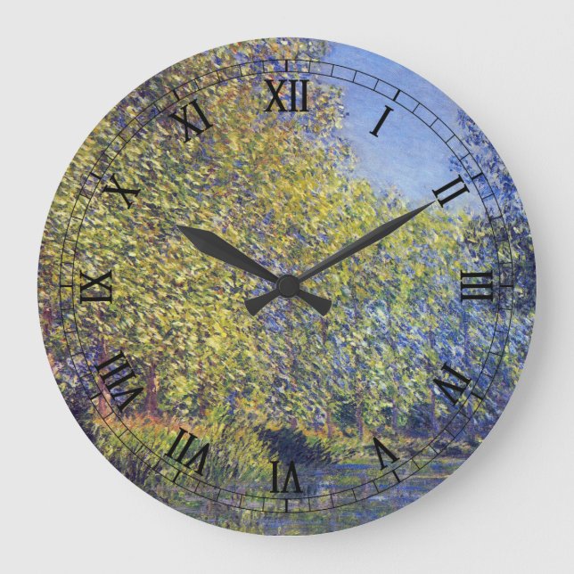Grande Horloge Ronde Coude de l'Epte près de Giverny par Claude Monet (Recto)