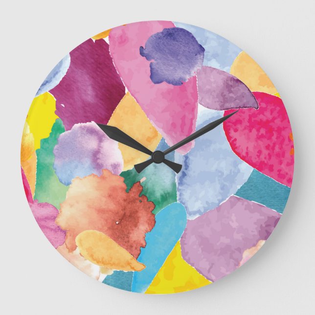 Grande Horloge Ronde Couleur 2 (Recto)