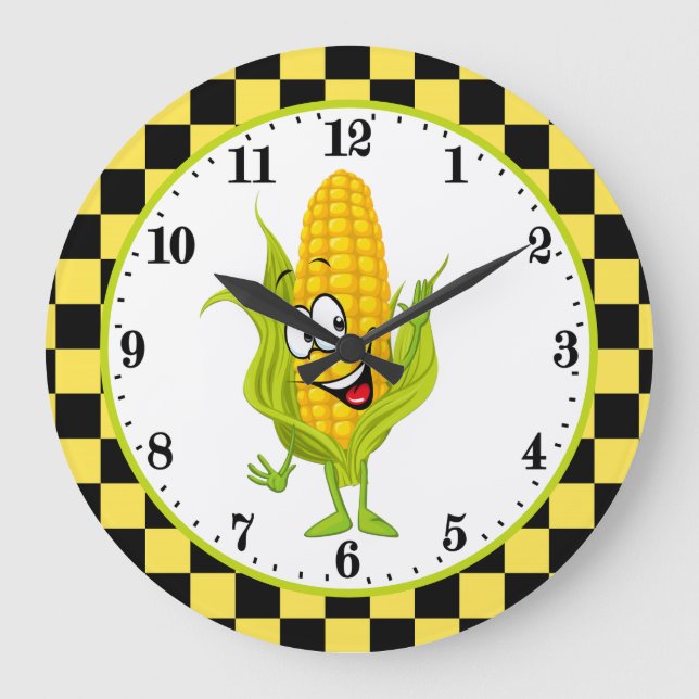 Grande Horloge Ronde country corn decor decor (Recto)
