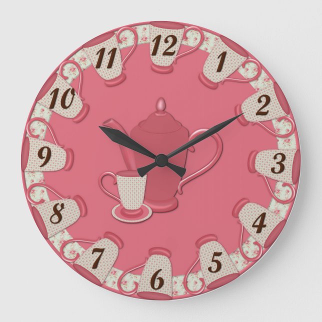 Grande Horloge Ronde Coupe Shabby (Recto)