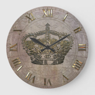 Grande Horloge Ronde Couronne d'Anémoneathe