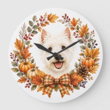 Couronne d'automne Westie